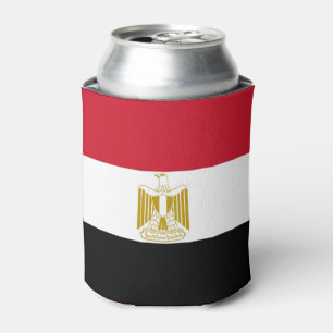 Rafraîchisseur Pour Canette Can Cooler avec drapeau d'Egypte