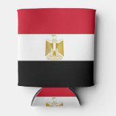 Rafraîchisseur Pour Canette Can Cooler avec drapeau d'Egypte (Devant)