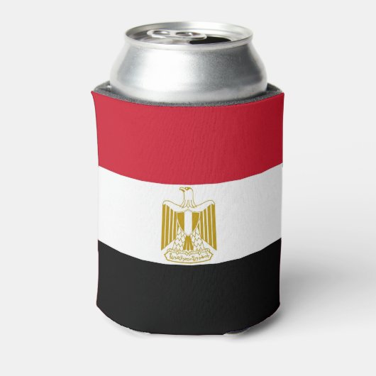 Rafraîchisseur Pour Canette Can Cooler avec drapeau d'Egypte (Can Dos)