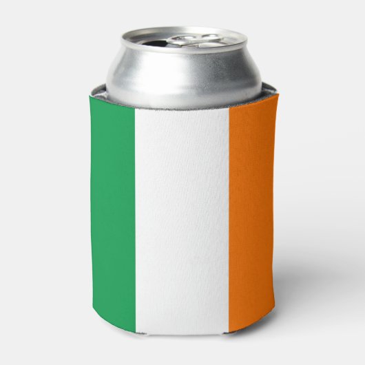 Rafraîchisseur Pour Canette Can Cooler avec drapeau d'Irlande (Can devant)