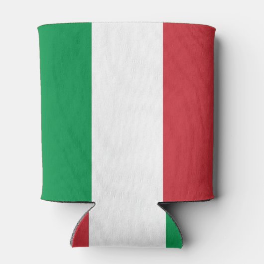 Rafraîchisseur Pour Canette Can Cooler avec drapeau d'Italie (Dos)