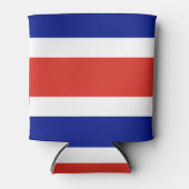 Rafraîchisseur Pour Canette Can Cooler avec drapeau du Costa Rica (Devant)