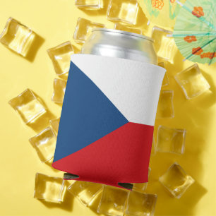 Rafraîchisseur Pour Canette Can Cooler avec le drapeau de Czechia
