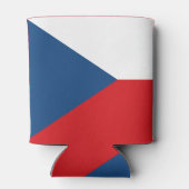 Rafraîchisseur Pour Canette Can Cooler avec le drapeau de Czechia (Dos)