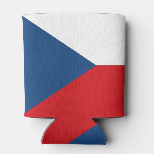 Rafraîchisseur Pour Canette Can Cooler avec le drapeau de Czechia (Dos)