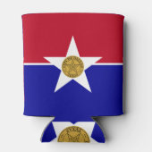 Rafraîchisseur Pour Canette Can Cooler avec le drapeau de Dallas City, USA (Dos)