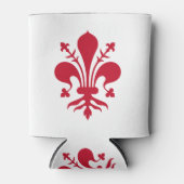 Rafraîchisseur Pour Canette Can Cooler avec le drapeau de Florence, Toscane (Devant)