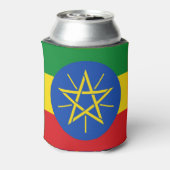 Rafraîchisseur Pour Canette Can Cooler avec le drapeau d'Ethiopie (Can Dos)