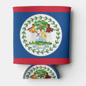 Rafraîchisseur Pour Canette Can Cooler avec le drapeau du Belize (Devant)