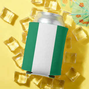Rafraîchisseur Pour Canette Can Cooler avec le drapeau du Nigeria