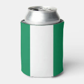 Rafraîchisseur Pour Canette Can Cooler avec le drapeau du Nigeria (Can devant)