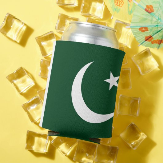 Rafraîchisseur Pour Canette Can Cooler avec le drapeau du Pakistan (Été in situ)