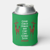 Rafraîchisseur Pour Canette Can Cooler - Père Noël Reindeer - Rudolph (Can devant)