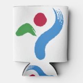 Rafraîchisseur Pour Canette Can Cooler with flag of Seoul, South Korea (Devant)