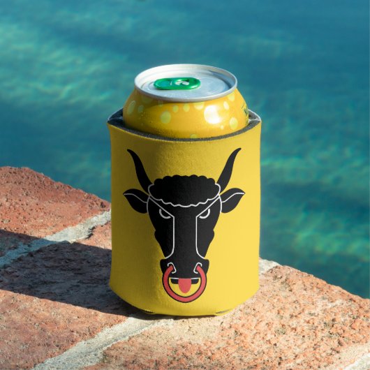 Rafraîchisseur Pour Canette Can Cooler with flag of Uri, Switzerland (Piscine in situ)