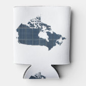 Rafraîchisseur Pour Canette Canada Map with solar panel overlay (Devant)