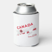 Rafraîchisseur Pour Canette Canada Total Eclipse Pâte de mousse refroidisseur (Can Dos)