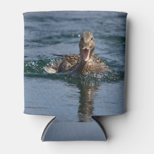 Rafraîchisseur Pour Canette Canard avec bec ouvert (Devant)