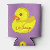 Rafraîchisseur Pour Canette Canard en caoutchouc mou Thunder_Cove (Devant)