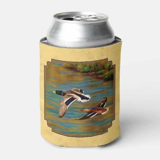 Rafraîchisseur Pour Canette Canards sauvages volants Jaune (Can devant)