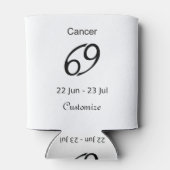 Rafraîchisseur Pour Canette Cancer 69 Symbole zodiaque Thunder_Cove (Dos)