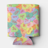 Rafraîchisseur Pour Canette Candy Hearts Motif - SFW (Dos)