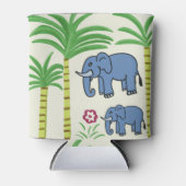 Rafraîchisseur Pour Canette canne à sucre et éléphant (Devant)