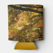 Rafraîchisseur Pour Canette Canopée Feuilles d'automne I Jaune Automne Nature (Dos)