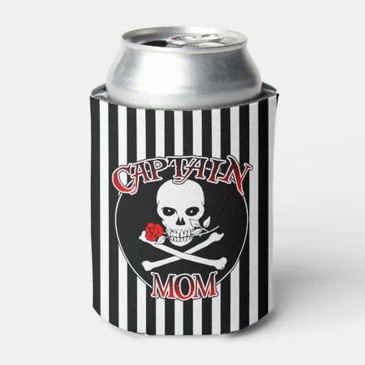 Rafraîchisseur Pour Canette Capitaine Maman Can Cooler (Can devant)