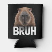 Rafraîchisseur Pour Canette Capybara Drôle Bruh (Devant)