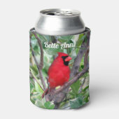 Rafraîchisseur Pour Canette Cardinal personnalisé - Jardin Bird Can Cooler (Can devant)