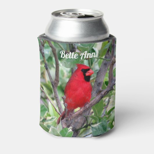 Rafraîchisseur Pour Canette Cardinal personnalisé - Jardin Bird Can Cooler (Can Dos)