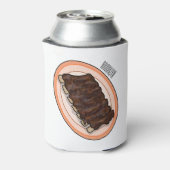 Rafraîchisseur Pour Canette Caricature à côtes courtes (Can Dos)