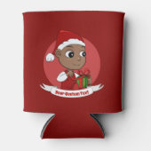 Rafraîchisseur Pour Canette Caricature bébé de Noël Can Cooler (Devant)