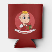 Rafraîchisseur Pour Canette Caricature bébé de Noël Can Cooler (Devant)