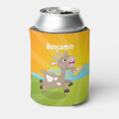 Rafraîchisseur Pour Canette Caricature de chèvre billy joyeux (Can Dos)