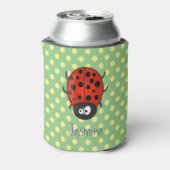 Rafraîchisseur Pour Canette Caricature de coccinelle rouge joyeux (Can Dos)