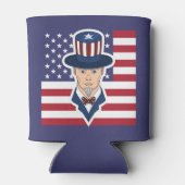 Rafraîchisseur Pour Canette Caricature de l'oncle Sam (Dos)