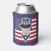 Rafraîchisseur Pour Canette Caricature de l'oncle Sam (Can Dos)