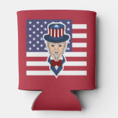 Rafraîchisseur Pour Canette Caricature de l'oncle Sam (Dos)