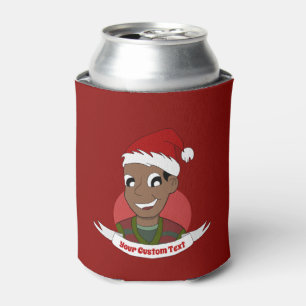 Rafraîchisseur Pour Canette Caricature de Noël de l'homme qui rit
