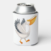 Rafraîchisseur Pour Canette Caricature de pélican mignon (Can Dos)