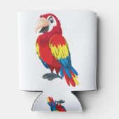 Rafraîchisseur Pour Canette Caricature de perroquet mignon (Dos)