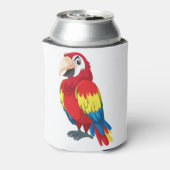 Rafraîchisseur Pour Canette Caricature de perroquet mignon (Can Dos)