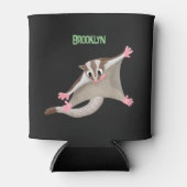 Rafraîchisseur Pour Canette Caricature de planeur de sucre joyeux (Devant)