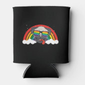 Rafraîchisseur Pour Canette Carlin arc-en-ciel mignon (Devant)