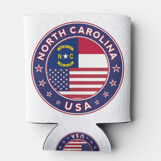 Rafraîchisseur Pour Canette Caroline du Nord (Dos)