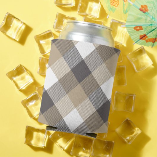 Rafraîchisseur Pour Canette Carré géométrique Résumé 2 (Été in situ)