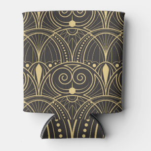 Rafraîchisseur Pour Canette Carreaux géométriques Art Déco Luxe.