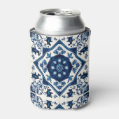 Rafraîchisseur Pour Canette Carrelage méditerranéen, Portugais, Azulejo, Majol (Can devant)